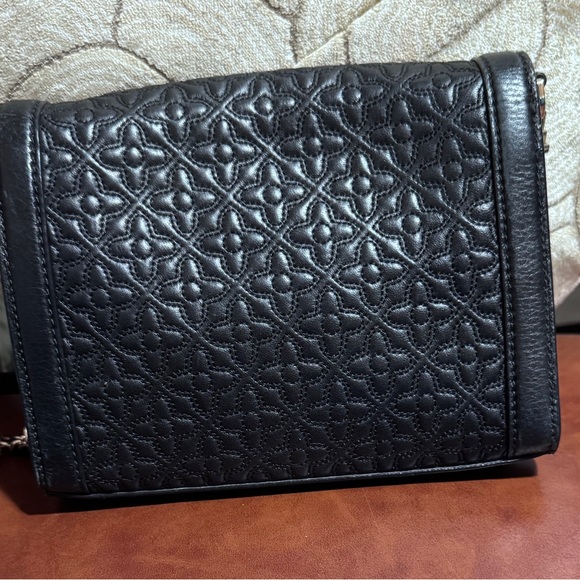 πTory Burch dark navy blue Quilted Crossbody Bag. - Picture 2 of 10